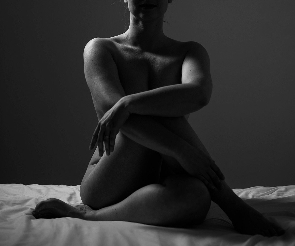 Séance photo nu artistique studio Lille photographe boudoir nord