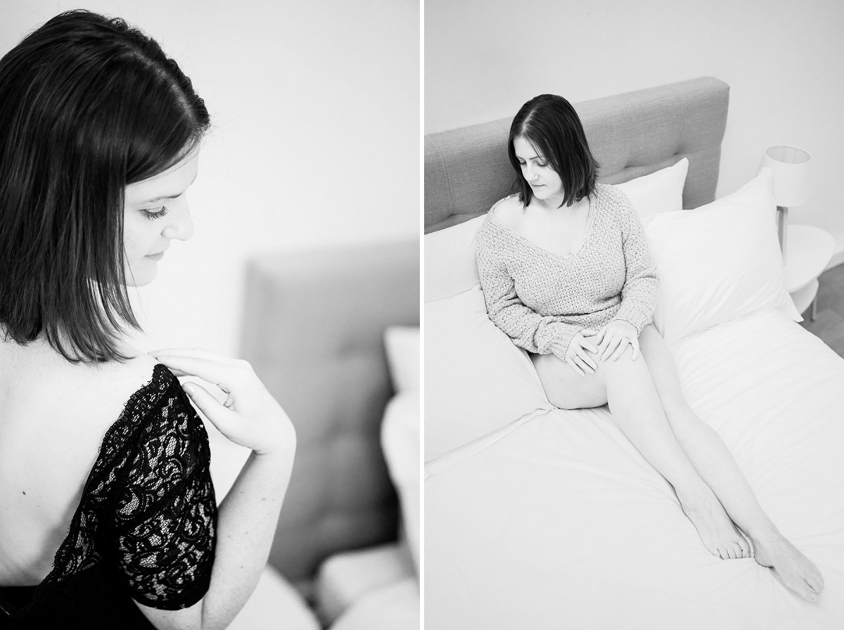 séance photo boudoir cocooning à Lille